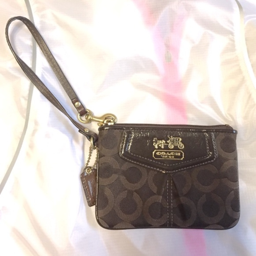 Coach wristlet